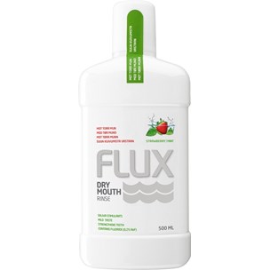 Flux dry mouth rinse
